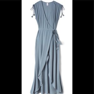 L' Space Maxi wrap dress